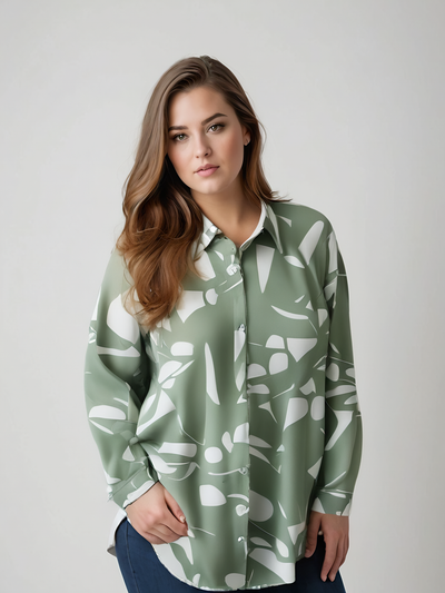 Inès | Chemise Asymétrique Vintage