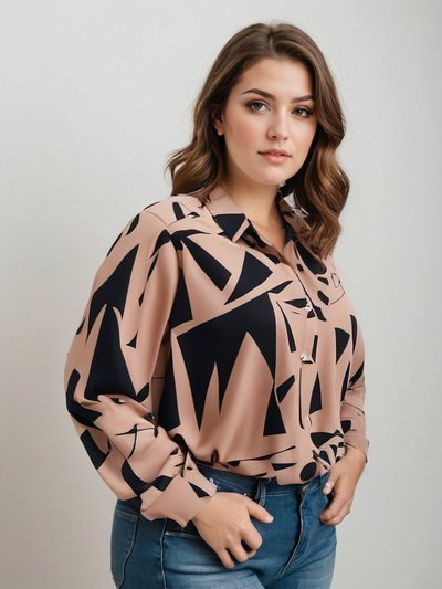 Inès | Chemise Asymétrique Vintage