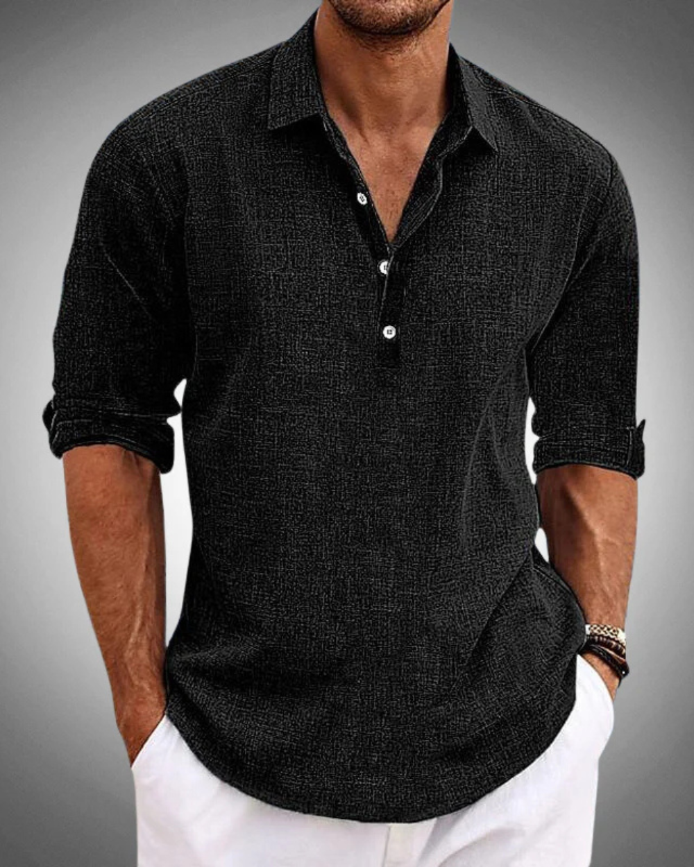 Sabbio - Chemise en Coton Classique