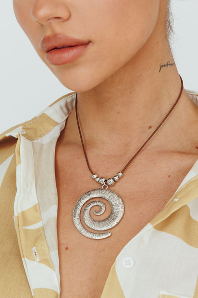 Collier Pendentif Coolum Argent