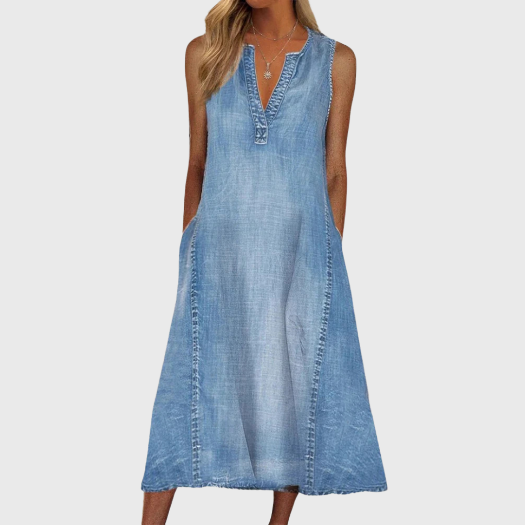Renia - Robe Confort en Denim