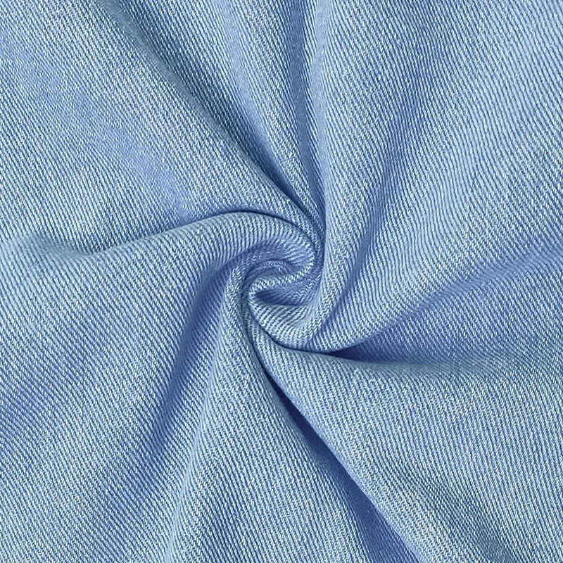 Malwina - Robe d'Été Pratique et Légère en Denim