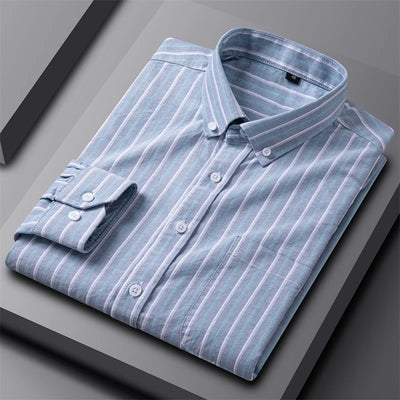 Laurent - Chemise Oxford Chic pour Homme
