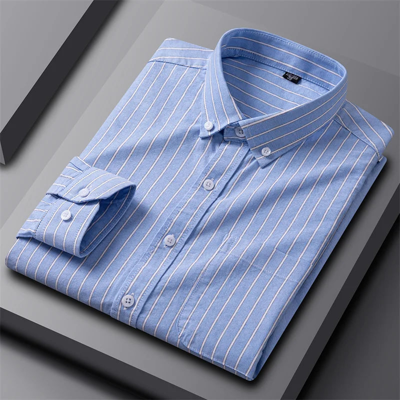 Laurent - Chemise Oxford Chic pour Homme