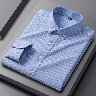 Laurent - Chemise Oxford Chic pour Homme