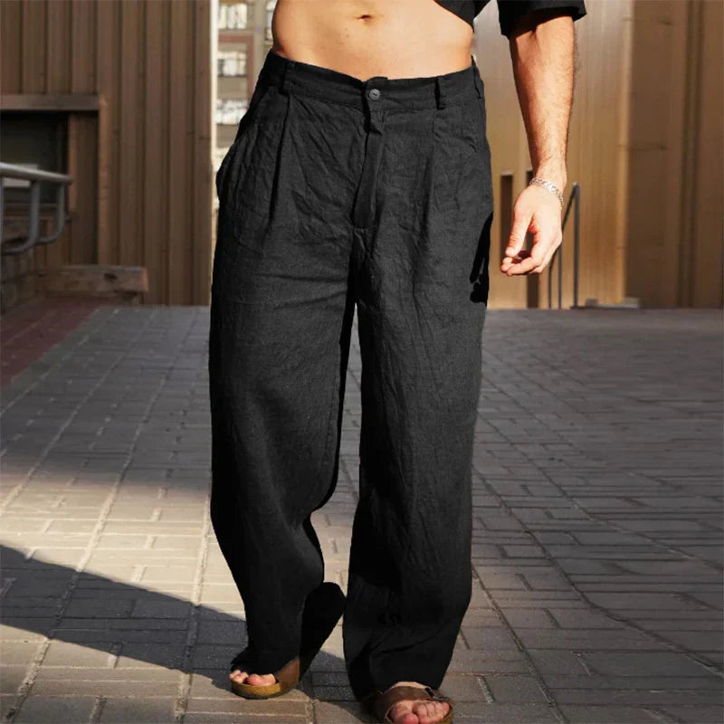 Dario - Pantalon en lin