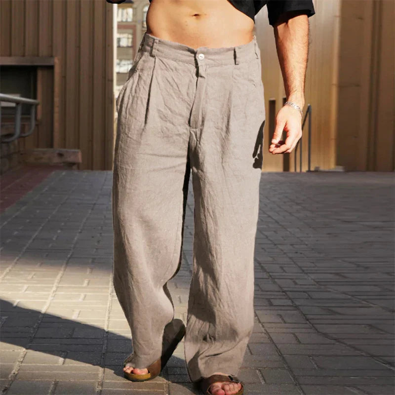Dario - Pantalon en lin