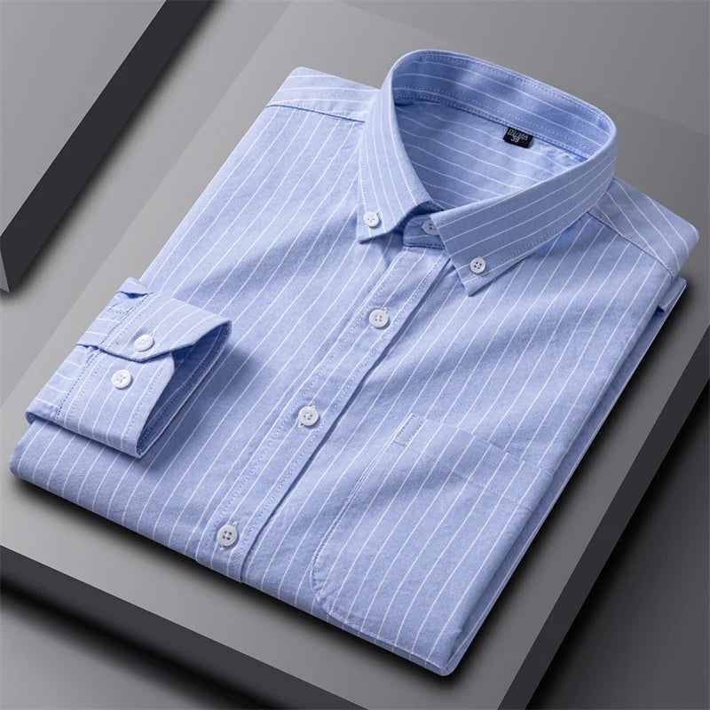 Laurent - Chemise Oxford Chic pour Homme
