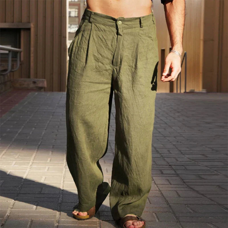 Dario - Pantalon en lin