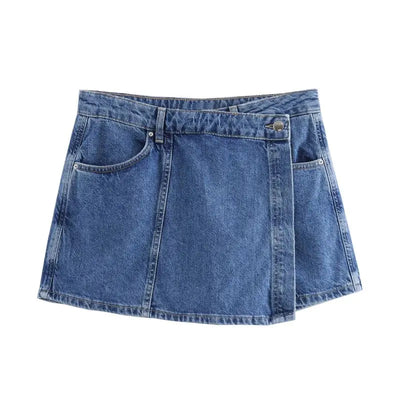 Jadwiga - Ensemble en Denim avec Décolleté en V