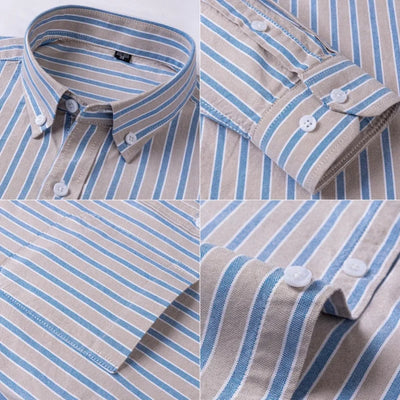 Laurent - Chemise Oxford Chic pour Homme