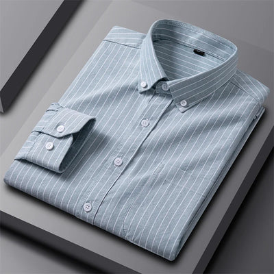 Laurent - Chemise Oxford Chic pour Homme
