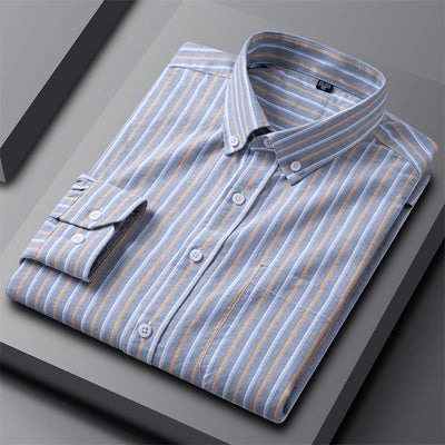 Laurent - Chemise Oxford Chic pour Homme