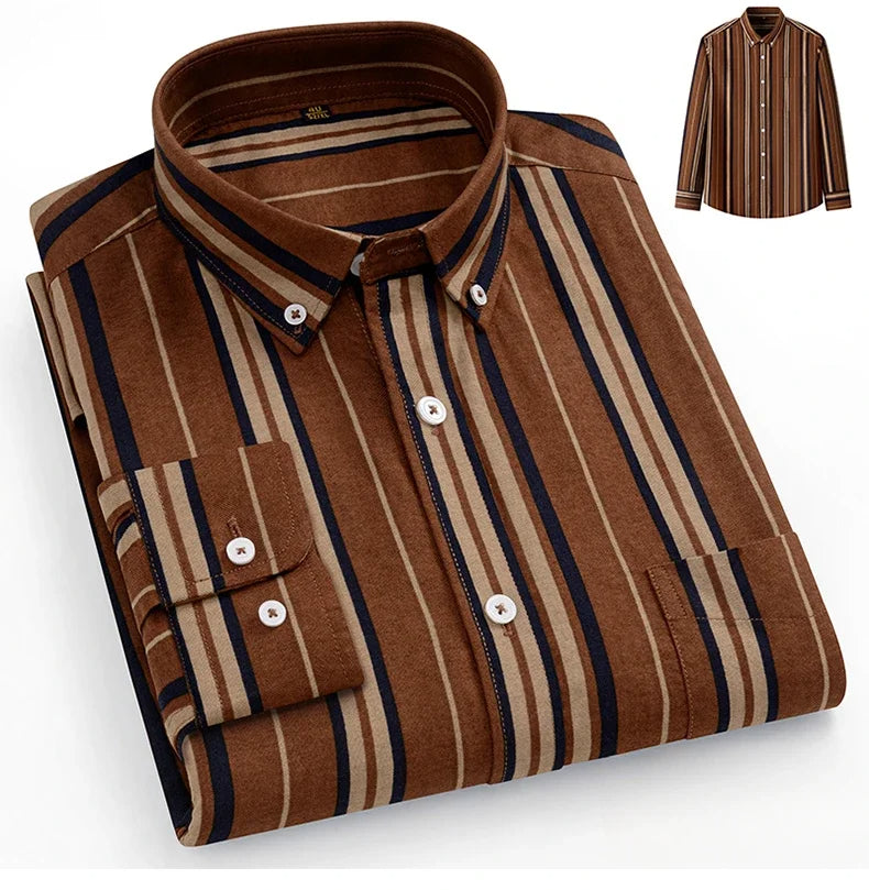Gabriel - Chemise en coton Oxford