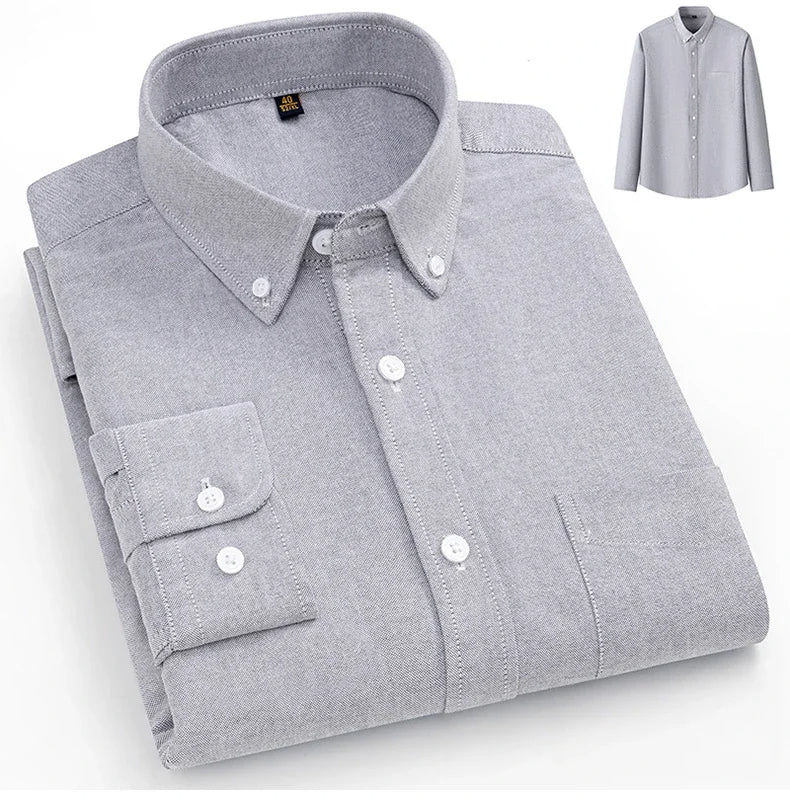 Gabriel - Chemise en coton Oxford
